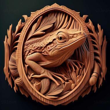 3D модель Atelomycterus fasciatus (STL)